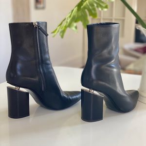Alexander wang Jude ankle boot 39 9 black leather